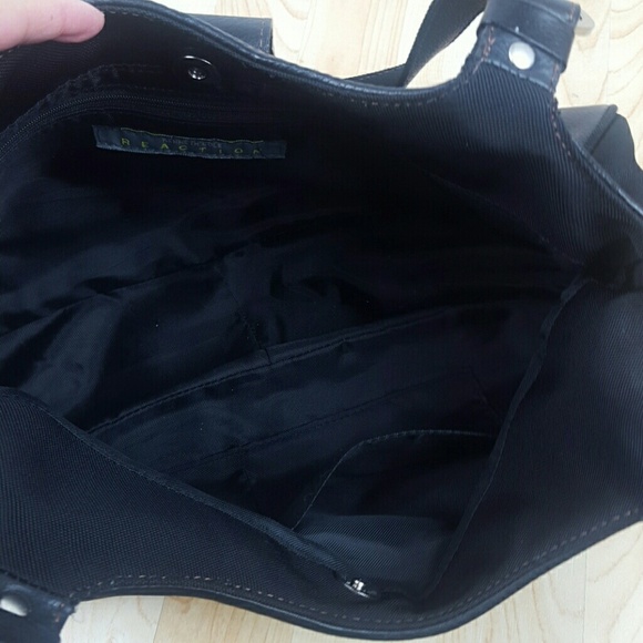 Kenneth Cole Reaction Large Shoulder Leather Bag - Picture 3 of 8